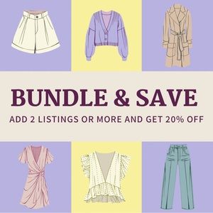 💖🛍️BUNDLE & SAVE!! 20%+ off on bundles of 2 items or more!!